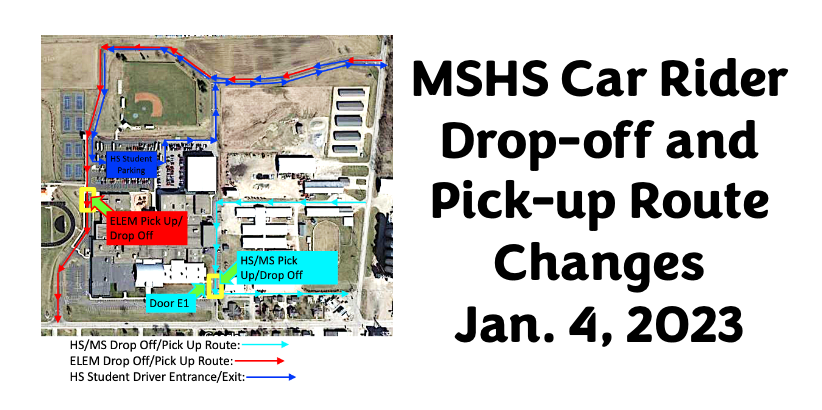 Traffic Route Changing for MSHS Drop-off and Pick-up