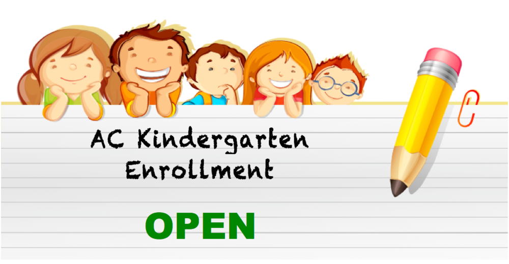Kindergarten Enrollment Open