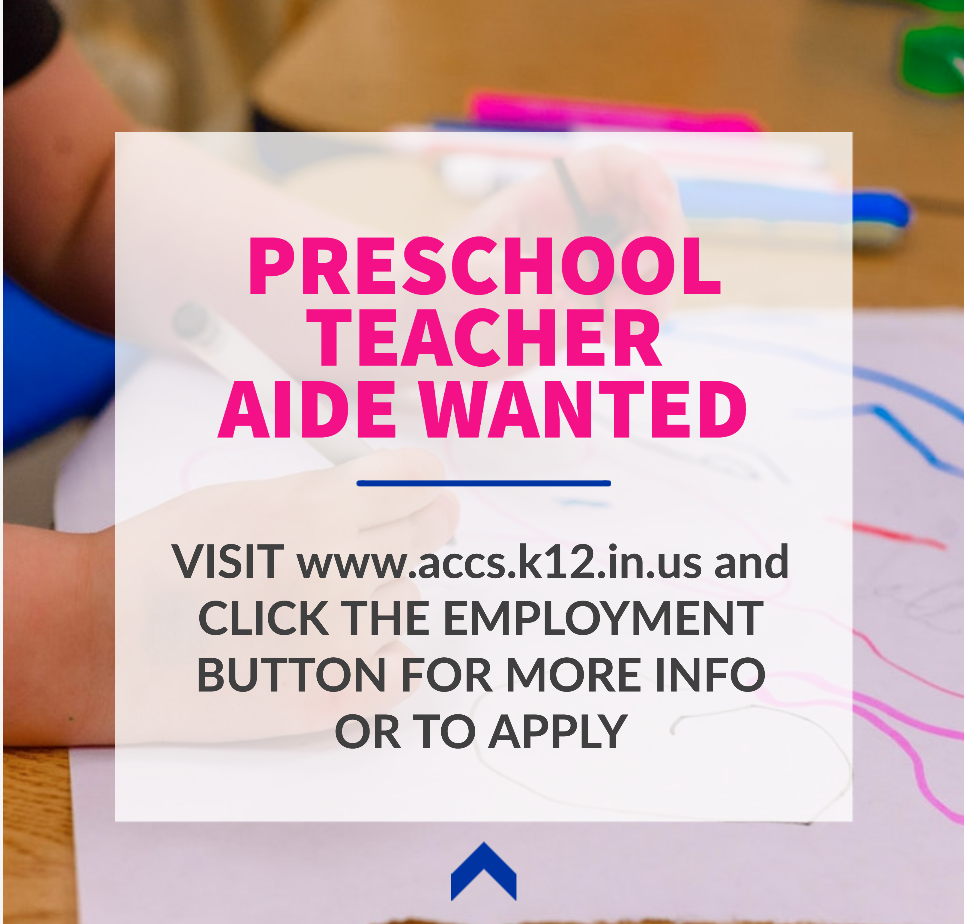 prek aide wanted