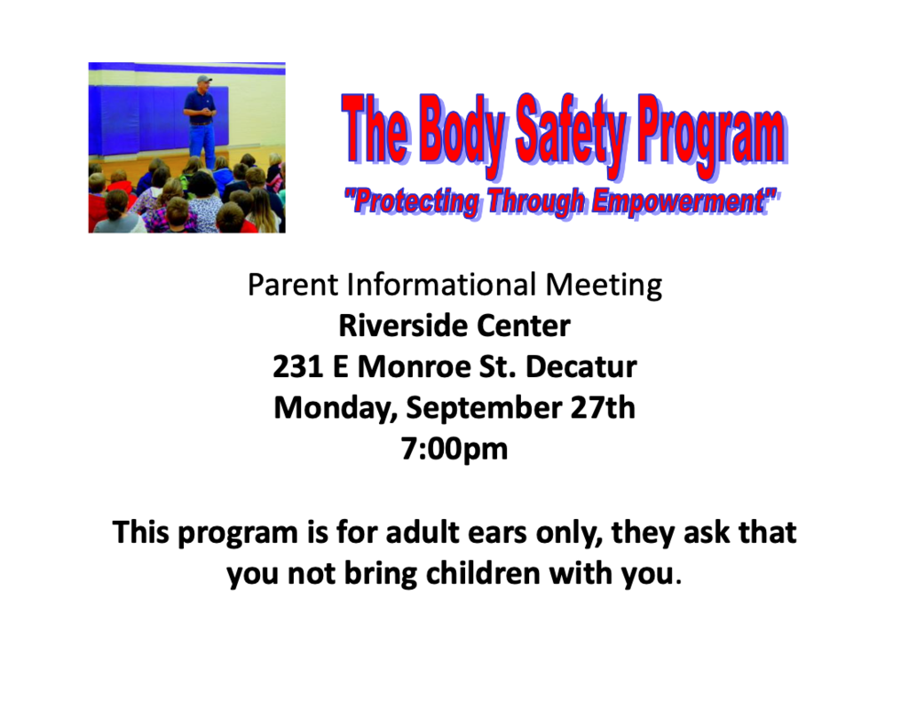 Body Safety Parent Meeting
