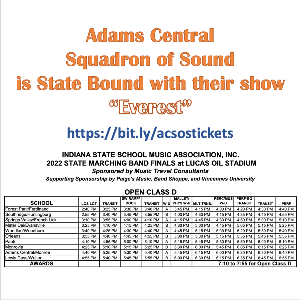 Squadron of Sound is State Bound!