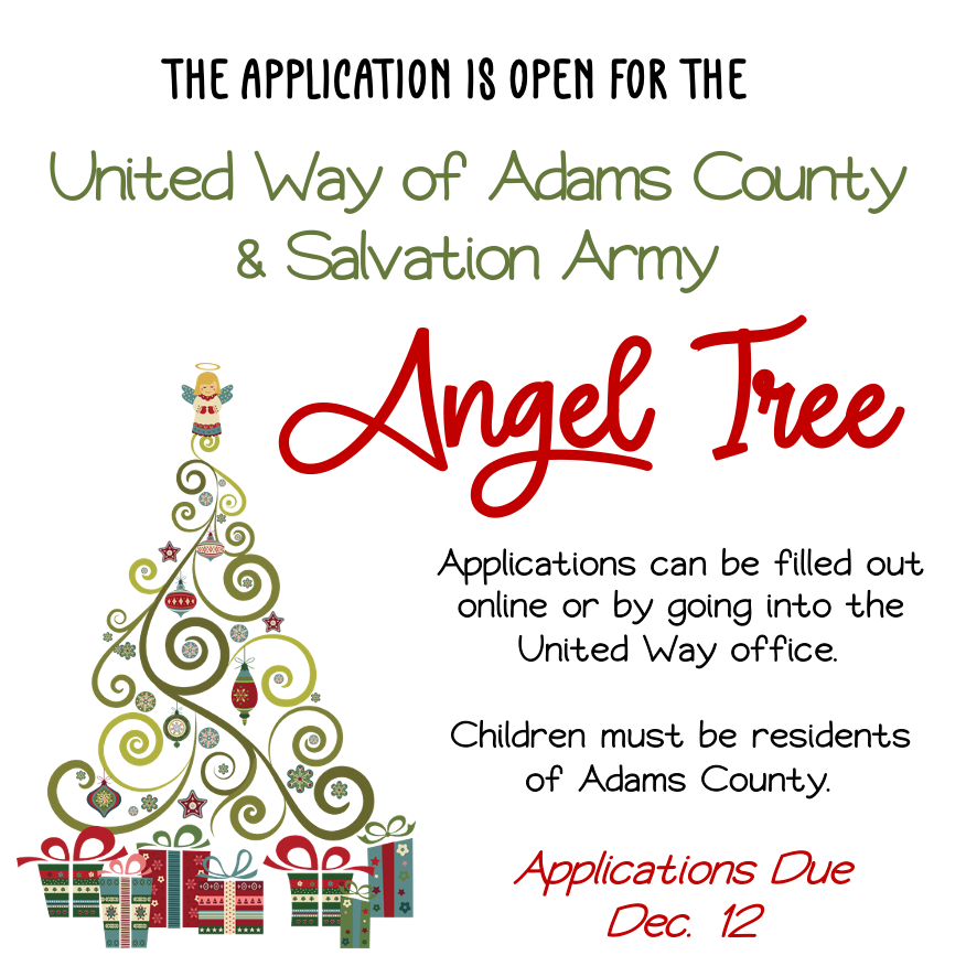 Angel Tree Applications Due